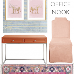 girly office space
