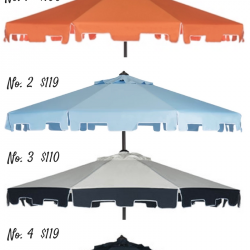 budget friendly outdoor umbrella