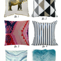 chic and cheap pillows from walmart