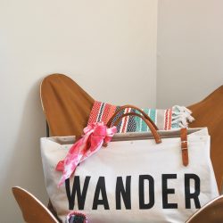 wander canvas weekender totes