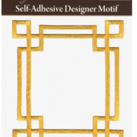 Self Adhesive Fretwork Border