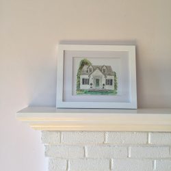 house illustration