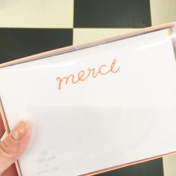 meri meri merci thank you cards