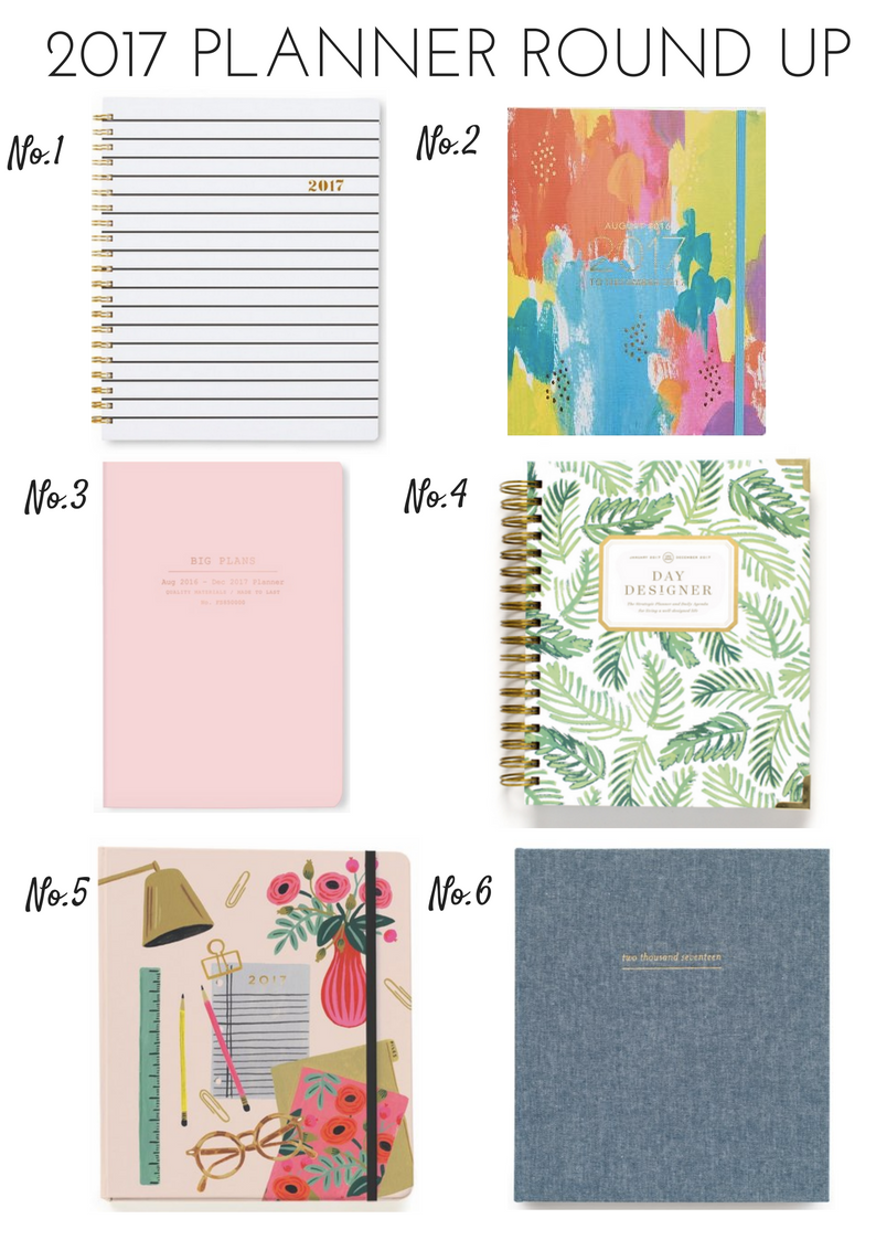 Round up of 2017 planners