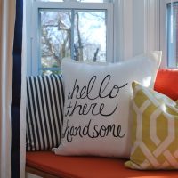 DIY His & Hers accent pillows