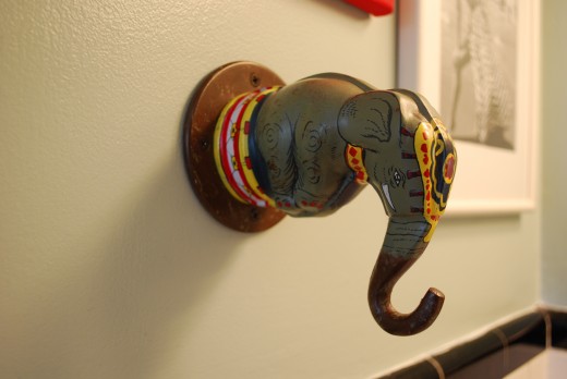 vintage elephant hook