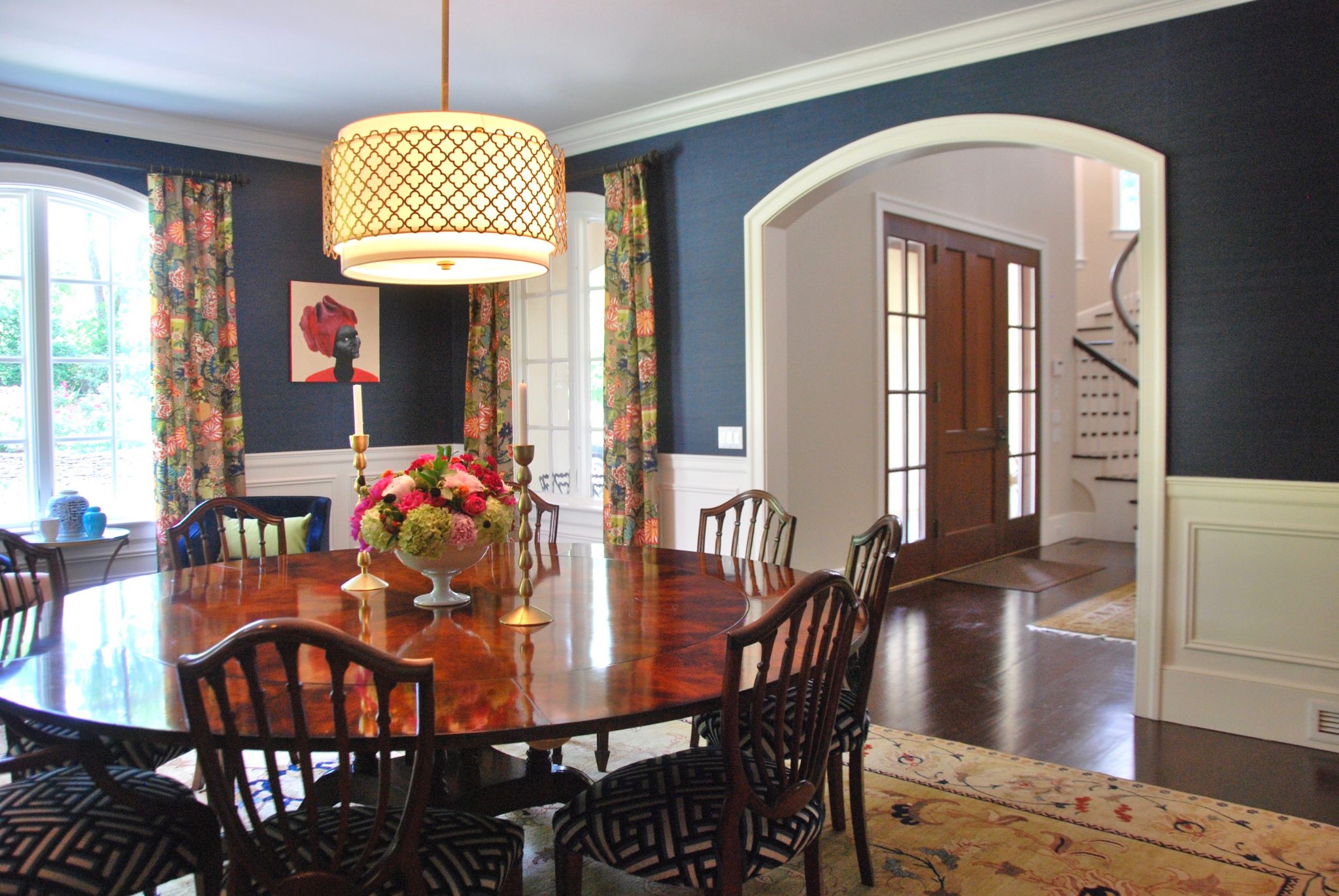 new traditional dining room