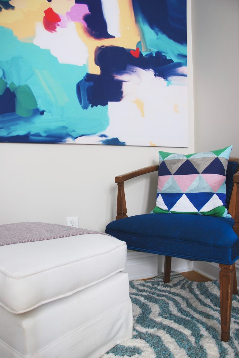 Easy & Cheap DIY Large Scale Artwork Showit Blog