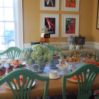 English Garden Inspired Tablescape