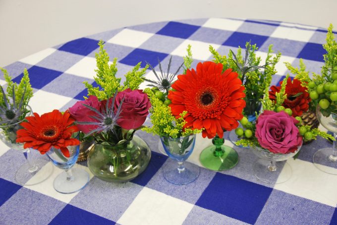 easy supermarket floral arrangments
