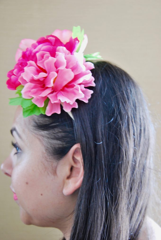 effortless diy floral crown