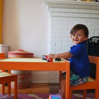 Zhushing up an Ikea Latt Children’s table
