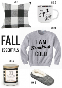 i am freaking cold essentials