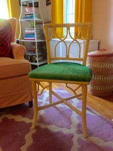 vintage bamboo chair