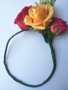 easy floral crown tutorial