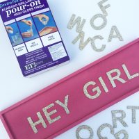 TWO TAKES ON DIY WOOD PLAQUE
