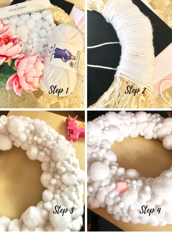 STEPS-FOR-MAKING-A-SPRING-INSPIRED-WREATH