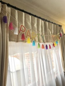 party time garland