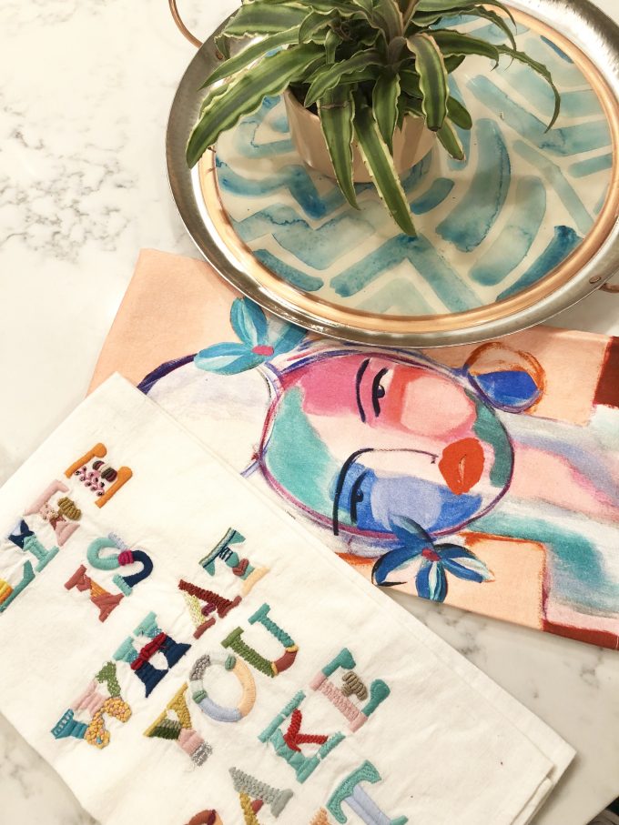 anthropologie dish towels