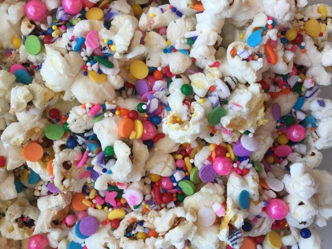 colorful sprinkles mix