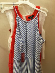 target striped maxi dress