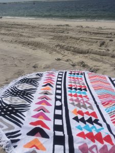 circle beach towel