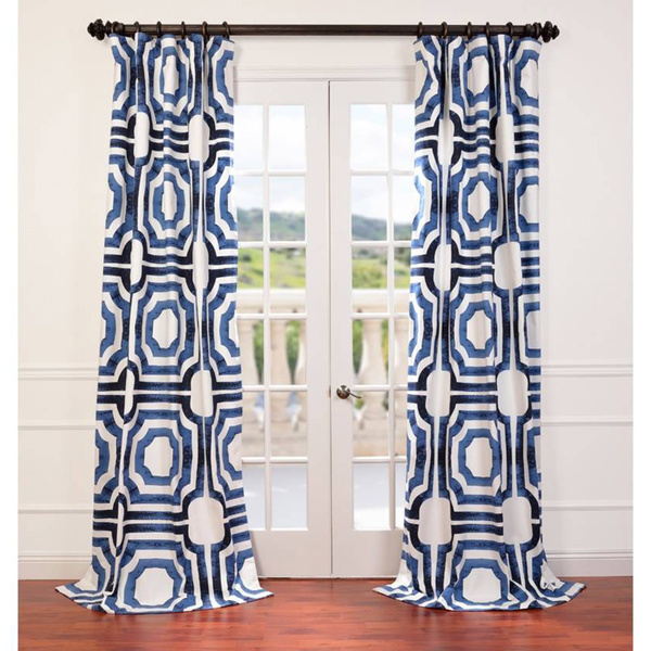 patterned curtains at overstock