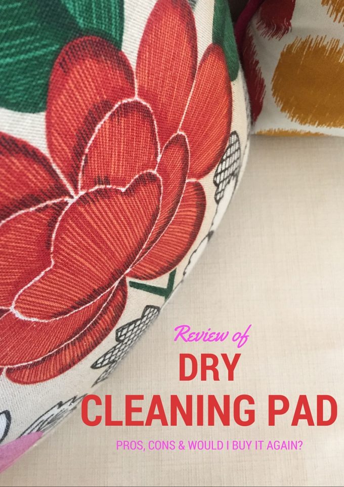 REVIEW OF DRY CLEANING PAD