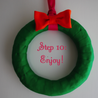 DIY Kate Spade Inspired Wreath