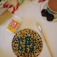DIY Monogrammed Cutting Board