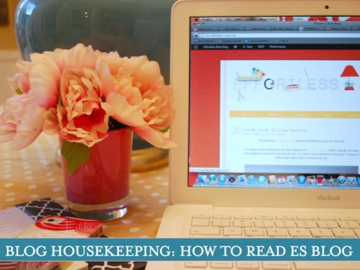blog housekeeping