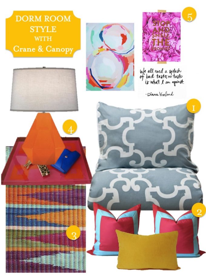 Dorm Room Style with Crane & Canopy - Showit Blog