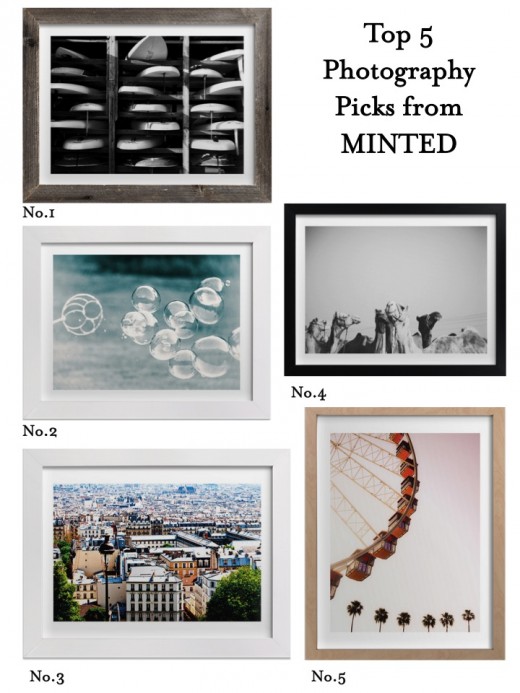 top 5 photographs from minted