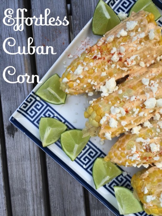 effortless cuban corn