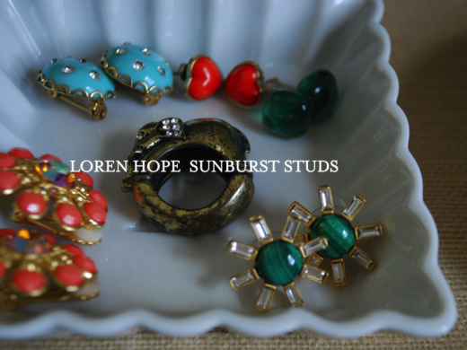 sunburst studs by loren hope