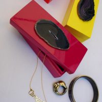DIY AGATE LACQUERED BOX