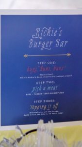 burger bar signage