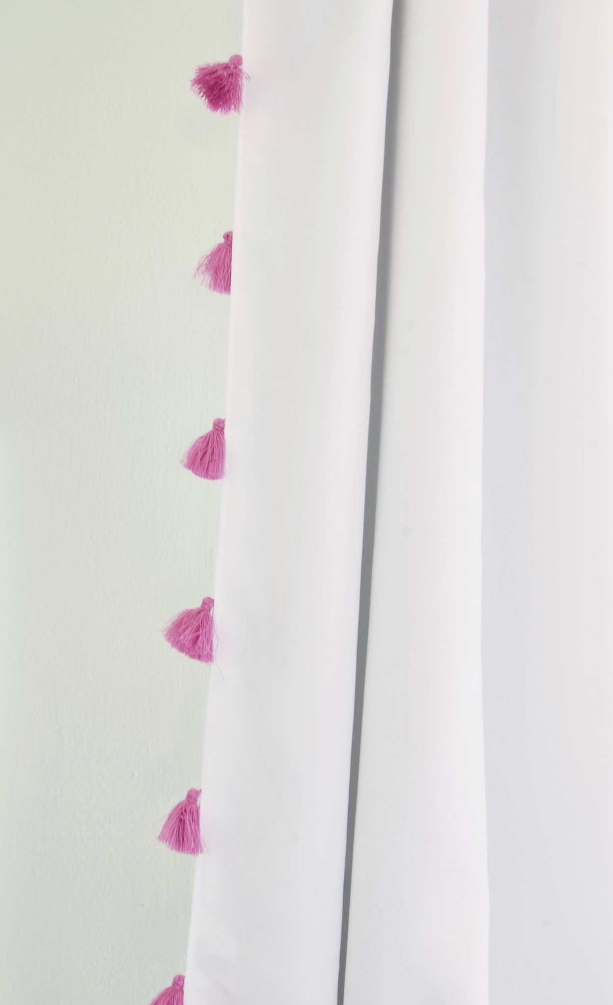 Review of Target Pillowfort Tassel Blackout Curtains - Showit Blog