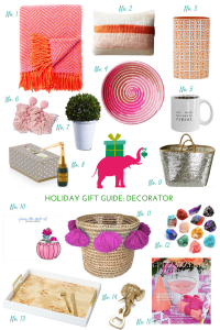 holiday gift guide decorator