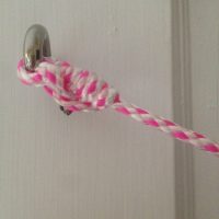 DIY Scarf Hanging Solution