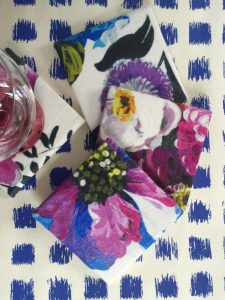 diy fabric covered coasters
