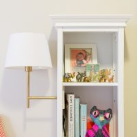 How to make a plug in sconce look hardwired