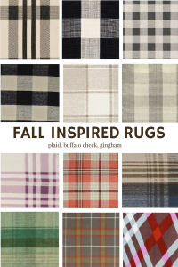 fall pattern on rugs