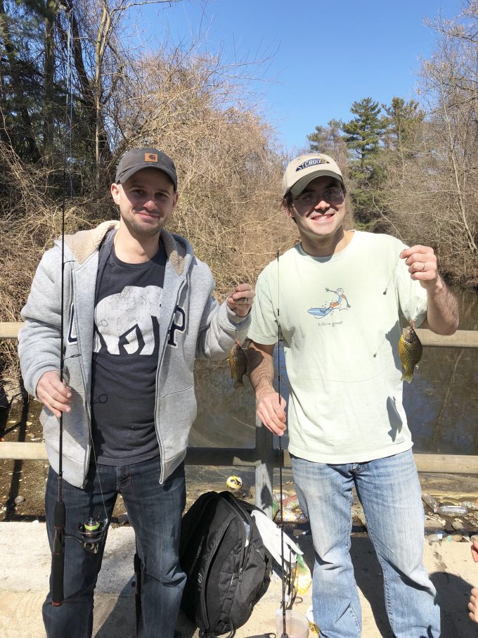 fishing at tanglewood preserve