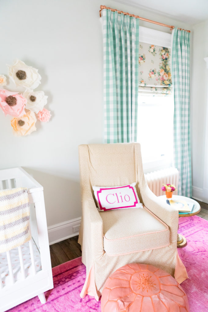 floral-chintz-and-gingham-nursery-decor