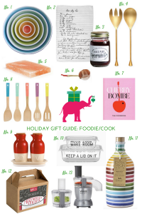 holiday gift guide for the food lover in your life