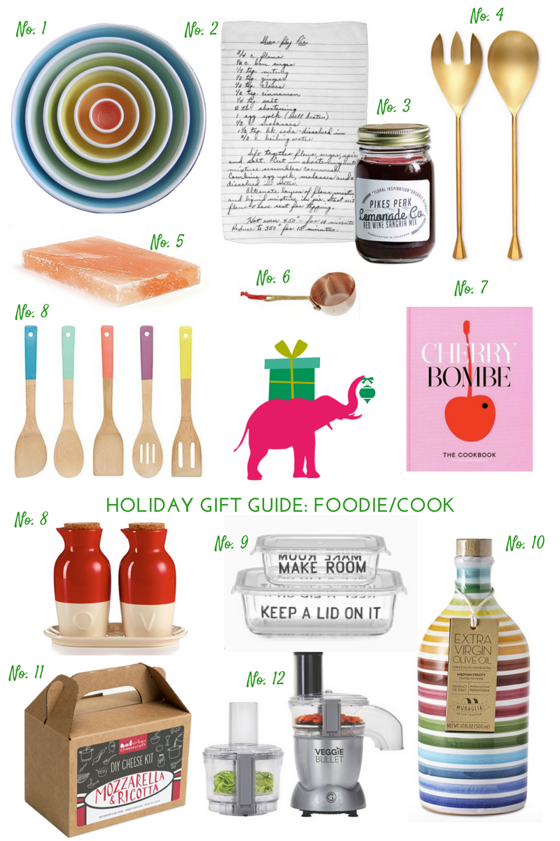 holiday gift guide for the foodie in your life