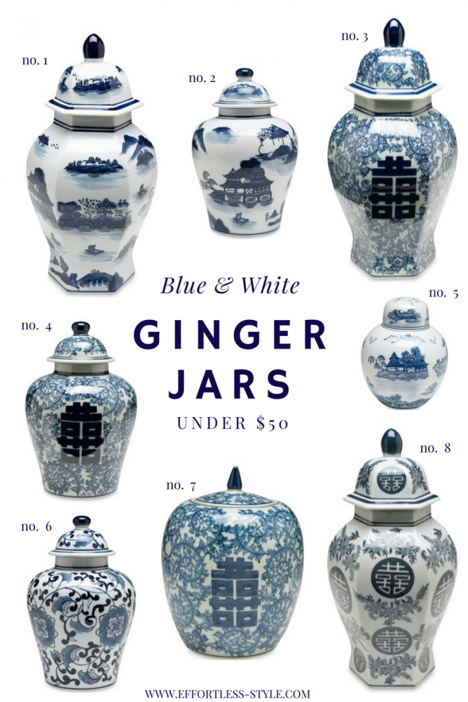 ginger jar round up
