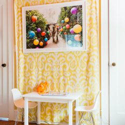 gray malin artwork in kids room