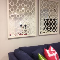 DIY Fretwork Mirrors